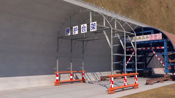 九里区隧道施工动画制作公司 - 隧道施工工艺和施工方法 - 隧道施工汇报动画视频 - bim 工程施工动画